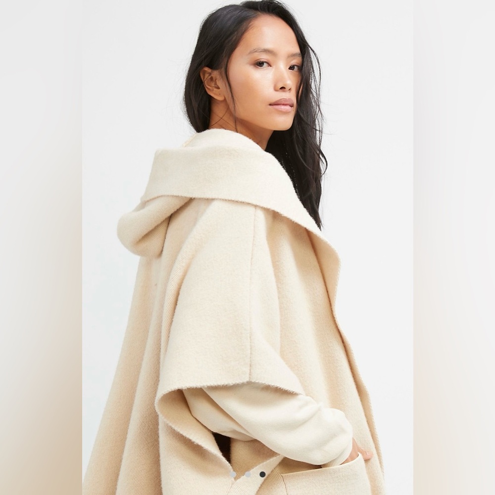SOLD NWT Free People All I Need Cozy Hooded Duster - Picture 6 of 12